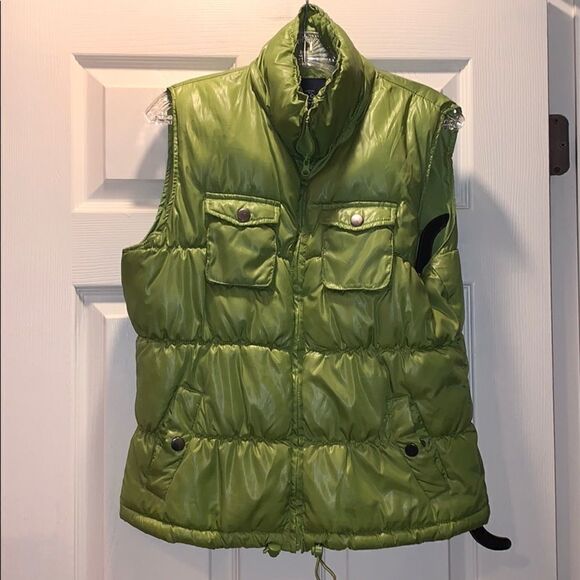 ✨Faded Glory Green puffer vest - Picture 1 of 7